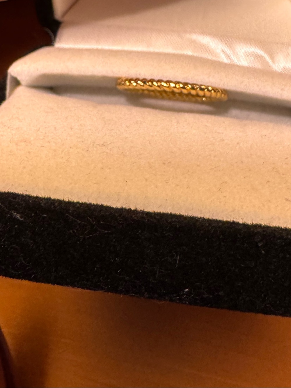 J.Crew Gold Stackable Crystal and Band Ring Set- Size 5- Women Jewelry - Picture 5 of 6